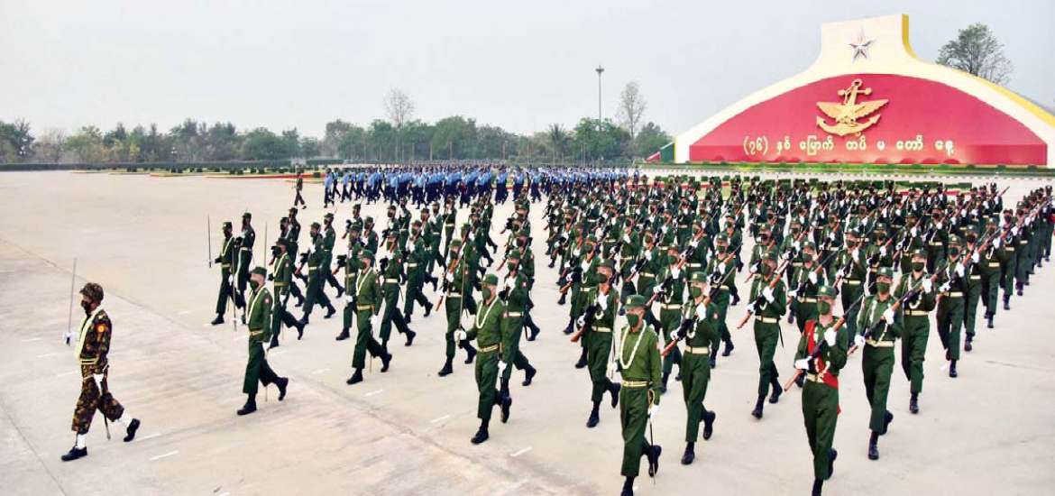 အမျိုးသားနိုင်ငံရေး ဦးဆောင်မှုကို တာဝန်ခံသည့် တပ်မတော်