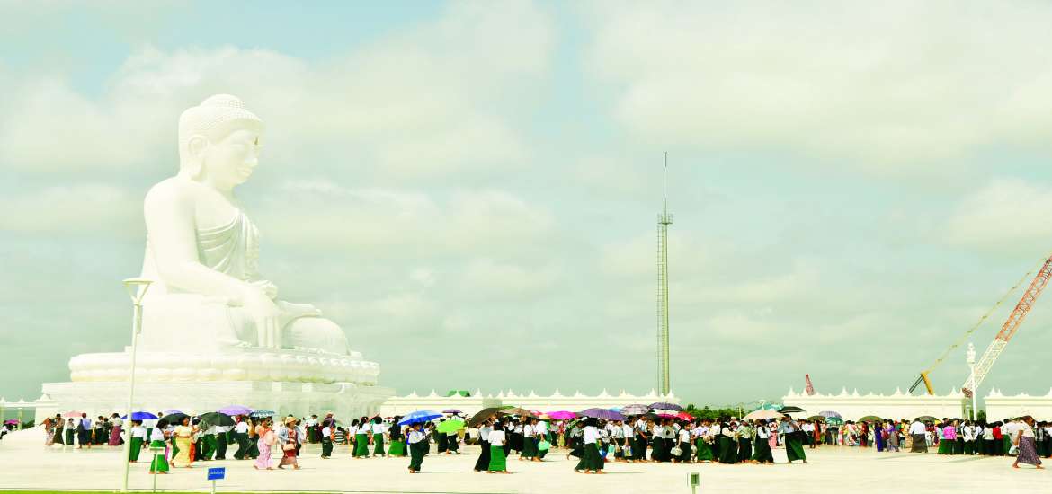 မာရ်စိတ်ကို တွန်းဖြိုဖျက်၍ မာရ်ငါးပါးလည်း အောင်နိုင်စေ